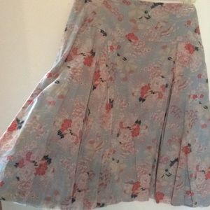 Vintage cherry blossom skirt